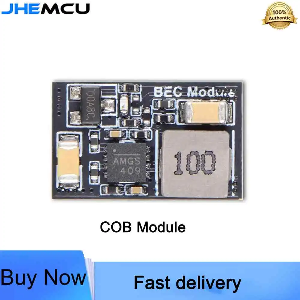 JHEMCU COB Module 5V 10V 12V 15*9MM Light with control switch For Strange 25/35 COB accessory for RC and FPV drone application
