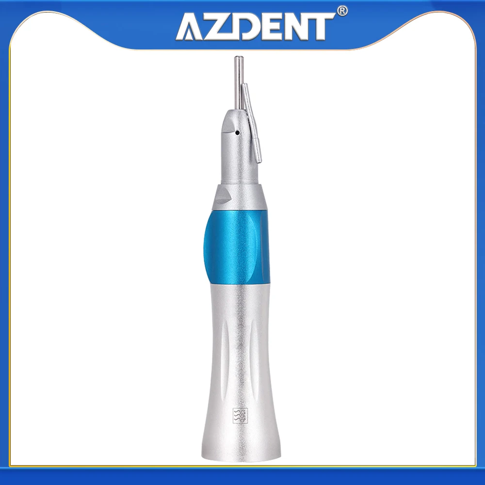 

Azdent 1:1 Surgical Straight Handpiece External Irrigation Pipe Metal Rotary Sleeve Low Noise High Temperature Resist