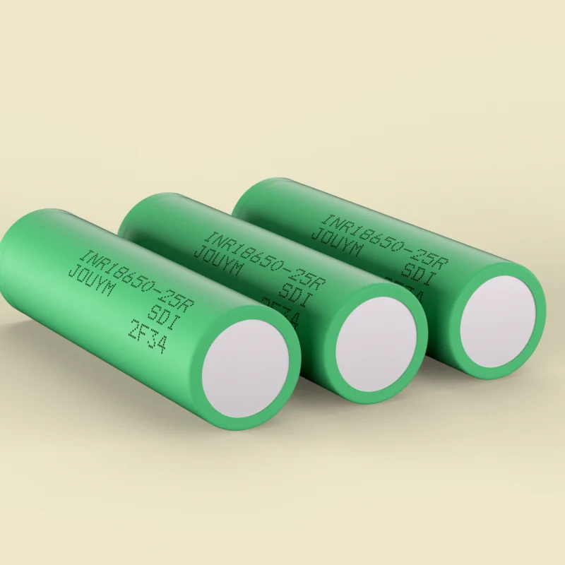 18650 بطارية 2500mAh 3.7 فولت عالية الحالية قوية ليثيوم 30A INR18650 25R مفك خلية طاقة