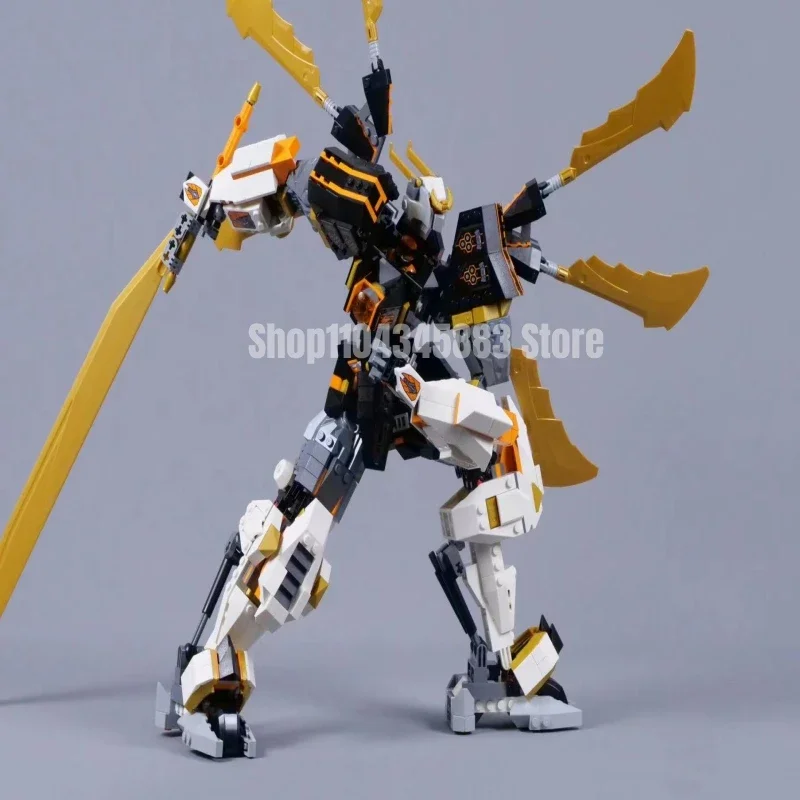 1055pcs Titan Robotic Robot Building Blocks Model 71821 Toys for Children Christmas Gift