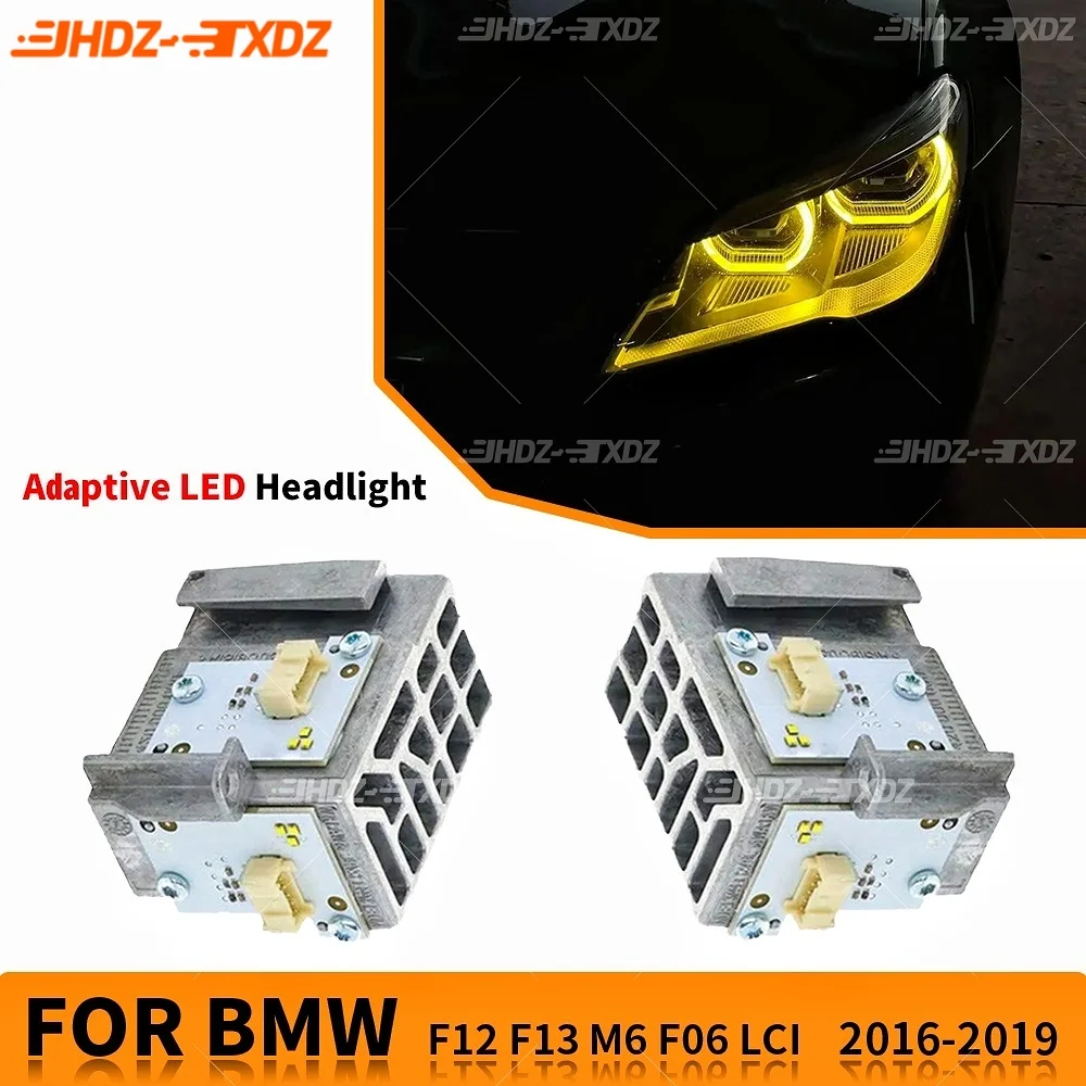 DRL LED Module Multi-colour For BMW 6 Series F12 F13 M6 F06 Gran Coupe LCI 640i 650i 2016-2019 Daytime Runing Light Angel Eyes