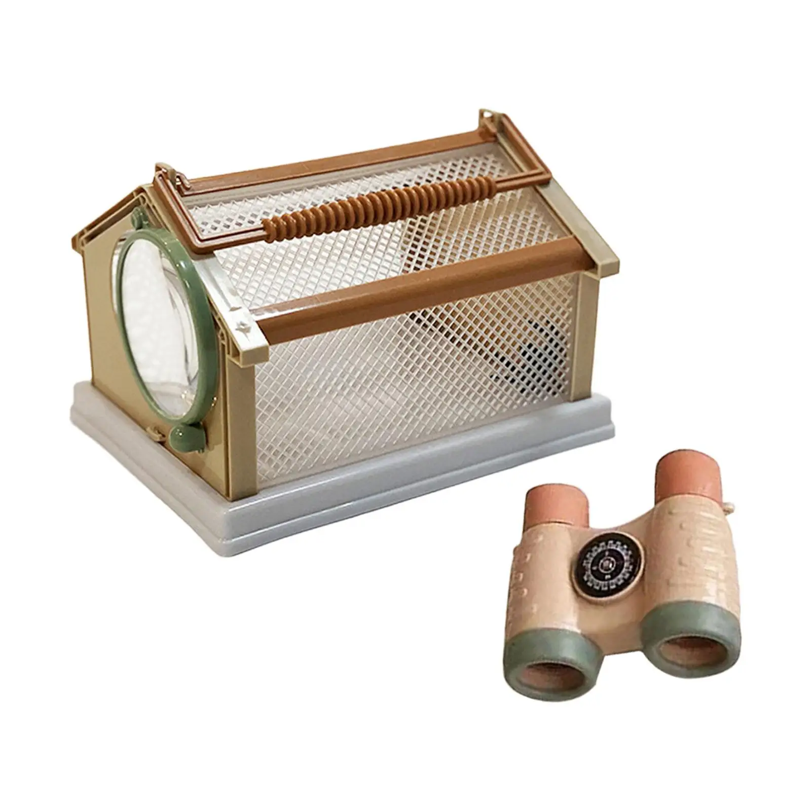 

Catcher for Kid Science with Magnifying Glass Exploration Tools Magnifying Jar Viewer Outdoor Toy