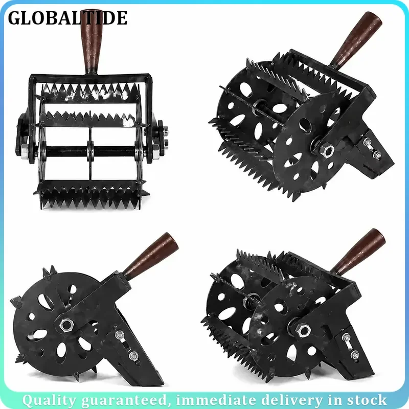 Cultivator Hand Weeding Head Gardening Farm Heavey Weeding Head Grass Remover Tool Attachment Weeding Wheels Weeder Accessory