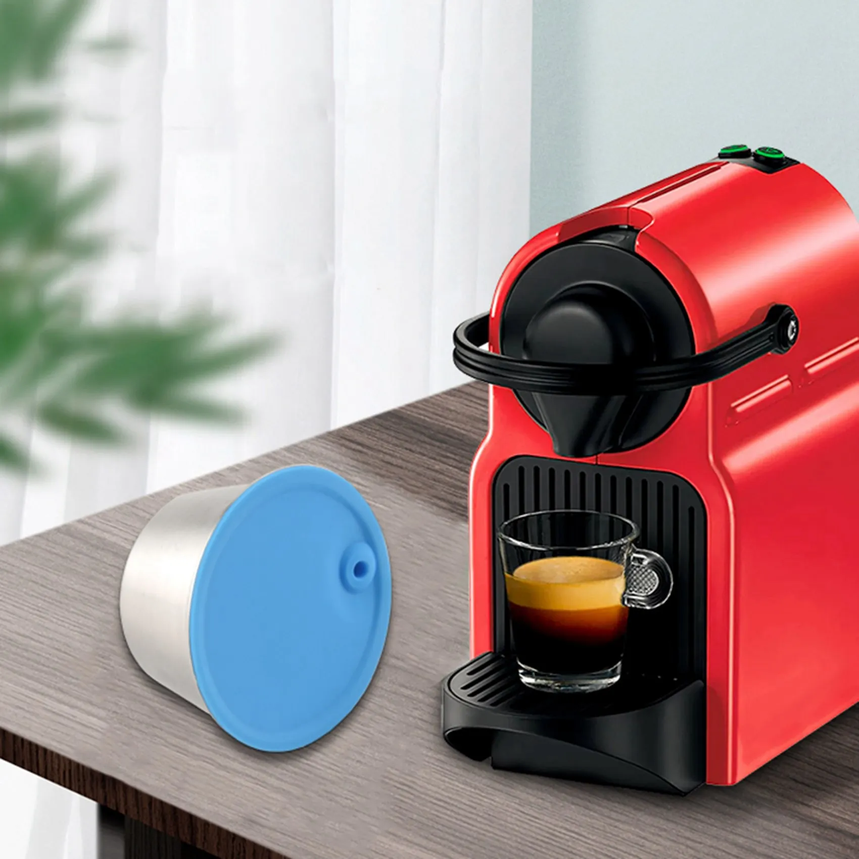 Herbruikbare Capsula Voor Dolce-Gusto, Roestvrijstalen Koffiefilter Voor Nescafe/Dolce-Gusto Set (Met Lepel & Borstel)