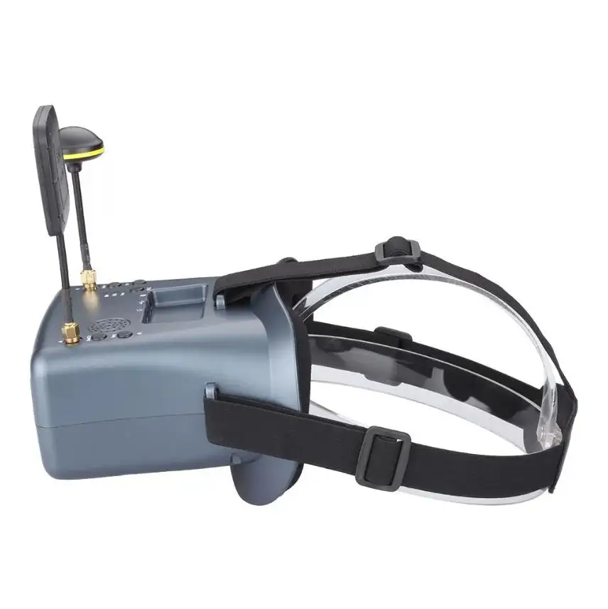 

FPV Drone Goggles 5.8G 40CH 4.3Inch Super HD Video DVR Diversity High Resolution Goggles Built-in Battery For FPV Drones RC Car