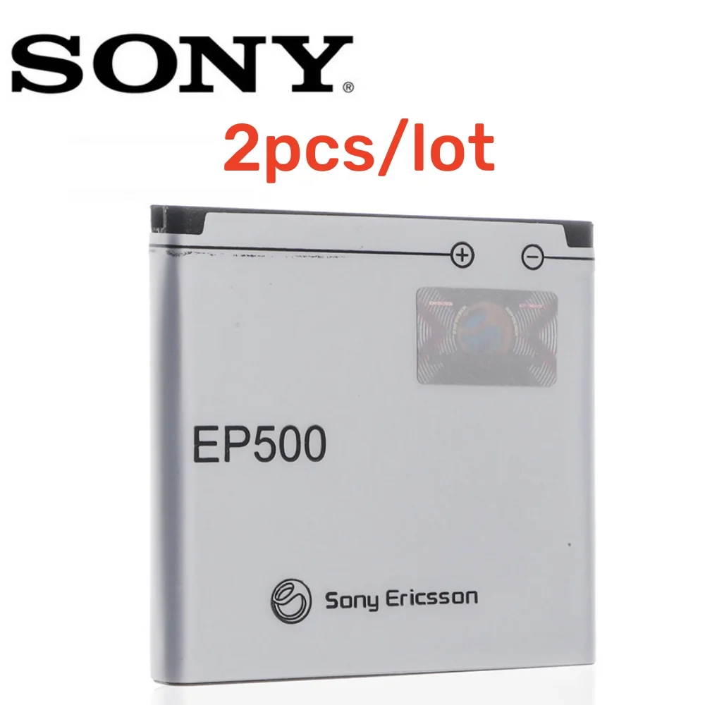 2pcs/lot Original EP500 1200mAh Battery For Sony Ericsson Xperia ST17I ST15I SK17I WT18I X8 U5I E15i wt18i wt19i U8 battery