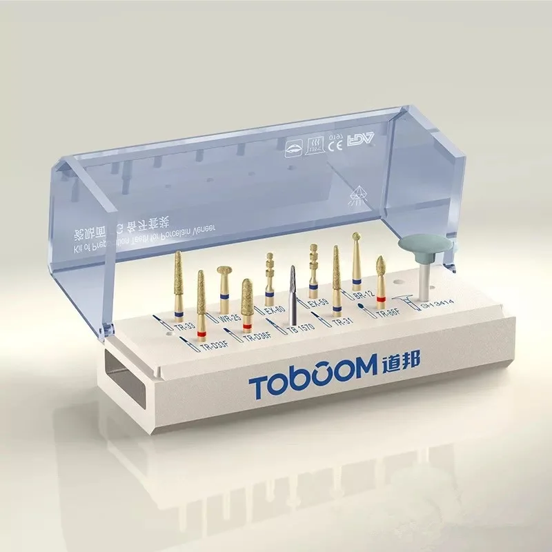 Tandheelkundige Pulpotomie Toegang Open Pulp Holte Bur Kit Voorbereiding Fg Bur