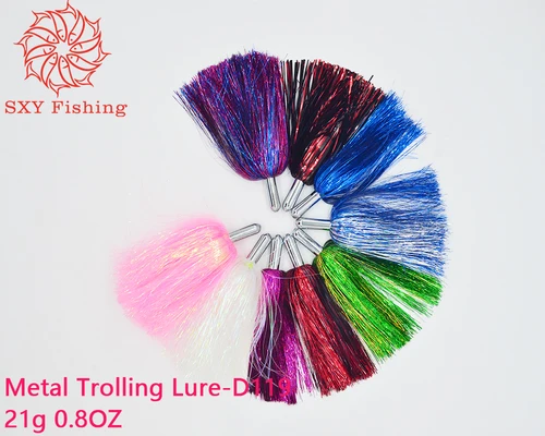 Imagen 2 del producto SXY FISHING 2025 nuevo señuelo de Metal para curricán cebo de atún cebo Barracuda señuelo de juego grande atraer un salsa de pescado D119 20g