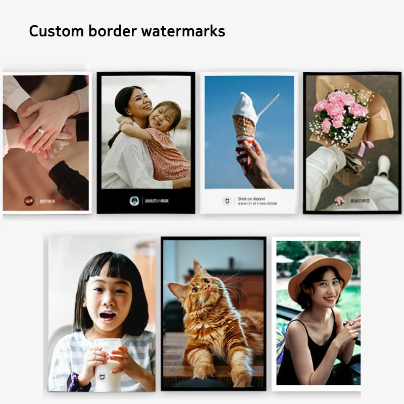 Global Version Xiaomi Mini Bluetooth Wireless Connection Photo Printer 1S Thermal Printing AR Video ZINK Self-adhesive Color 