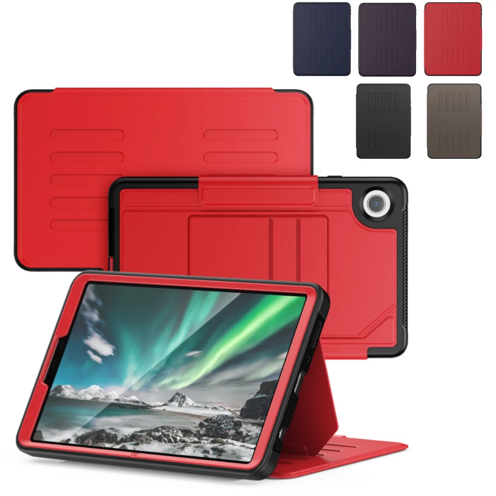 Case for Galaxy Tab A9 8.7 inch 2023 Business Magnetic PU Leather Cover for Tab A9 Plus 11 SM-X210 SM-X216B SM-X218U