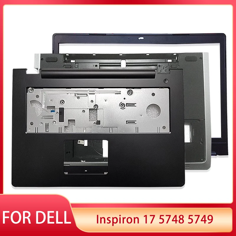 

Новинка, передняя панель для ноутбука Dell Inspiron 17 5748 5749, подставка для рук, Верхняя деталь, задняя крышка