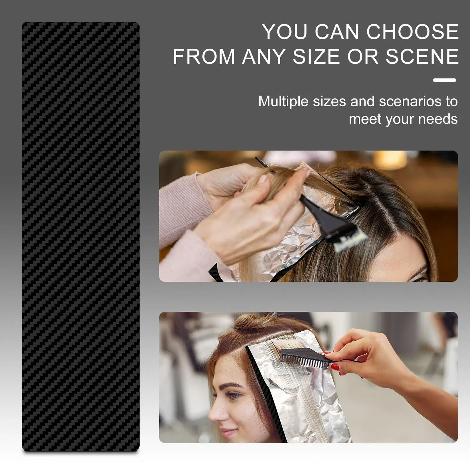 

Hair Dyeing Boards Kit Three Pieces Hair Coloring Tool Highlighting Board for Washing and Painting Hair Color at Home