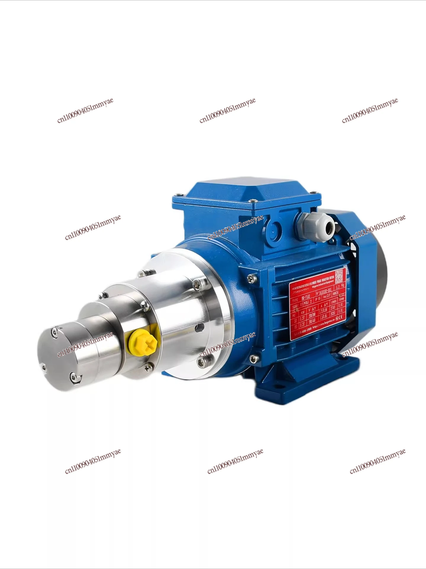 Stainless steel magnetic gear pump No leakage Self-priming pump High pressure and large flow