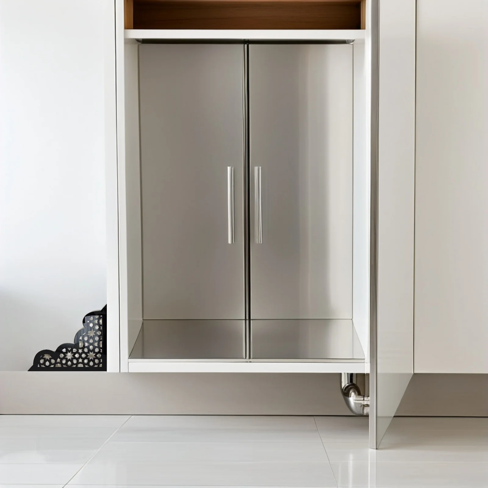 

8pcs Wall Corner Stickers Acrylic Self-Adhesive Decorative Onlays For Cabinets Doors Walls Peel Stick Mirror Finish Molding