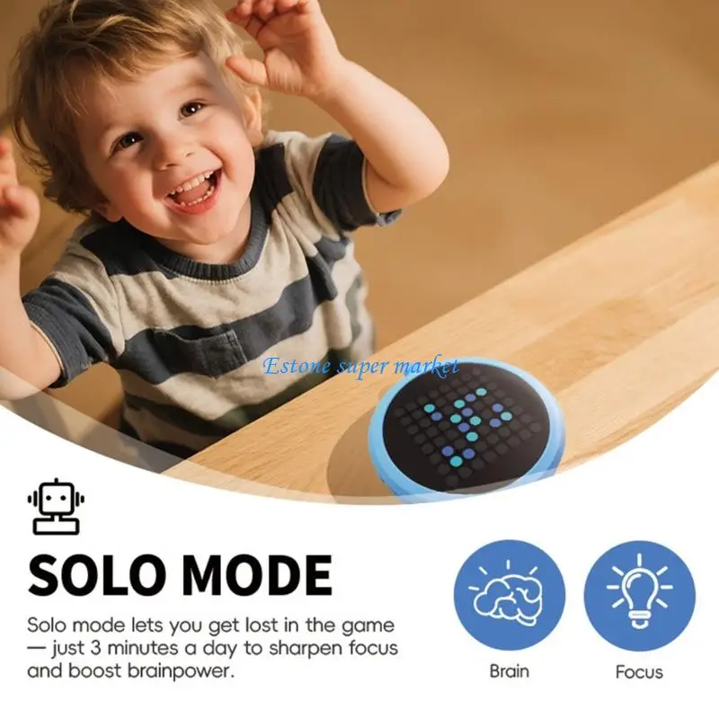 090B Noughts and Crosses Game Device For Kids For Travel And Play