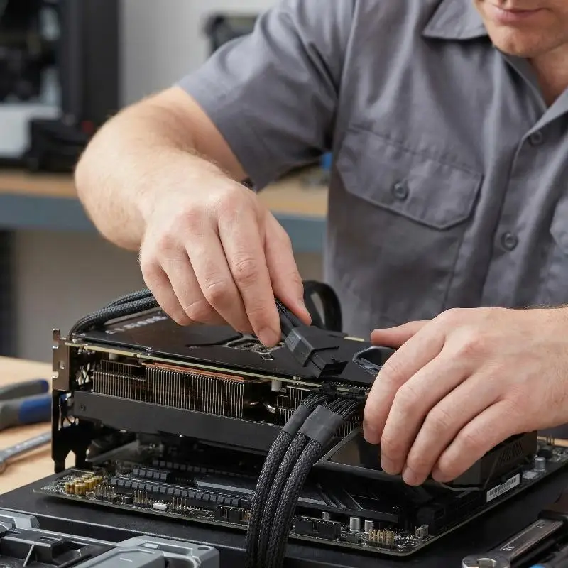 V100 H100 A100 Graphics Card Cable Power Cord Adapter Cable 8Pin To 16Pin For RTX4070_RTX4070Ti_RTX4080_RTX4090 40 Series