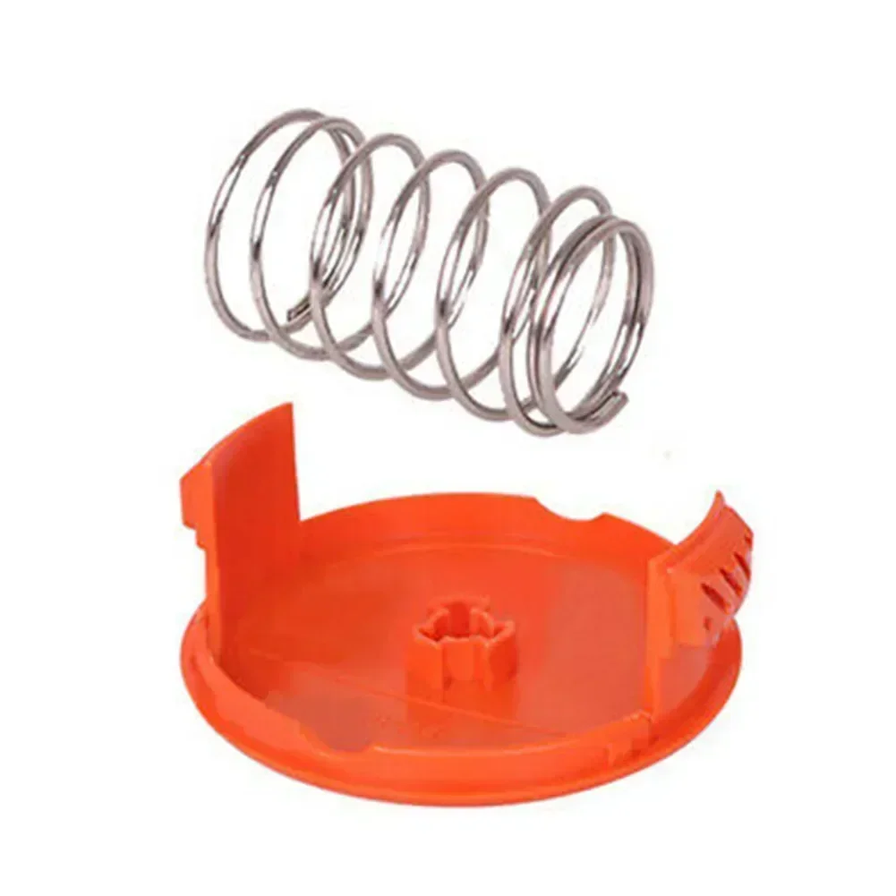 Imagem -03 - para Black & Decker Tampa do Carretel Cobre Jardim Quintal Molas String Trimmer Peças para Afs Trimmer Grama Porco Rc100-p