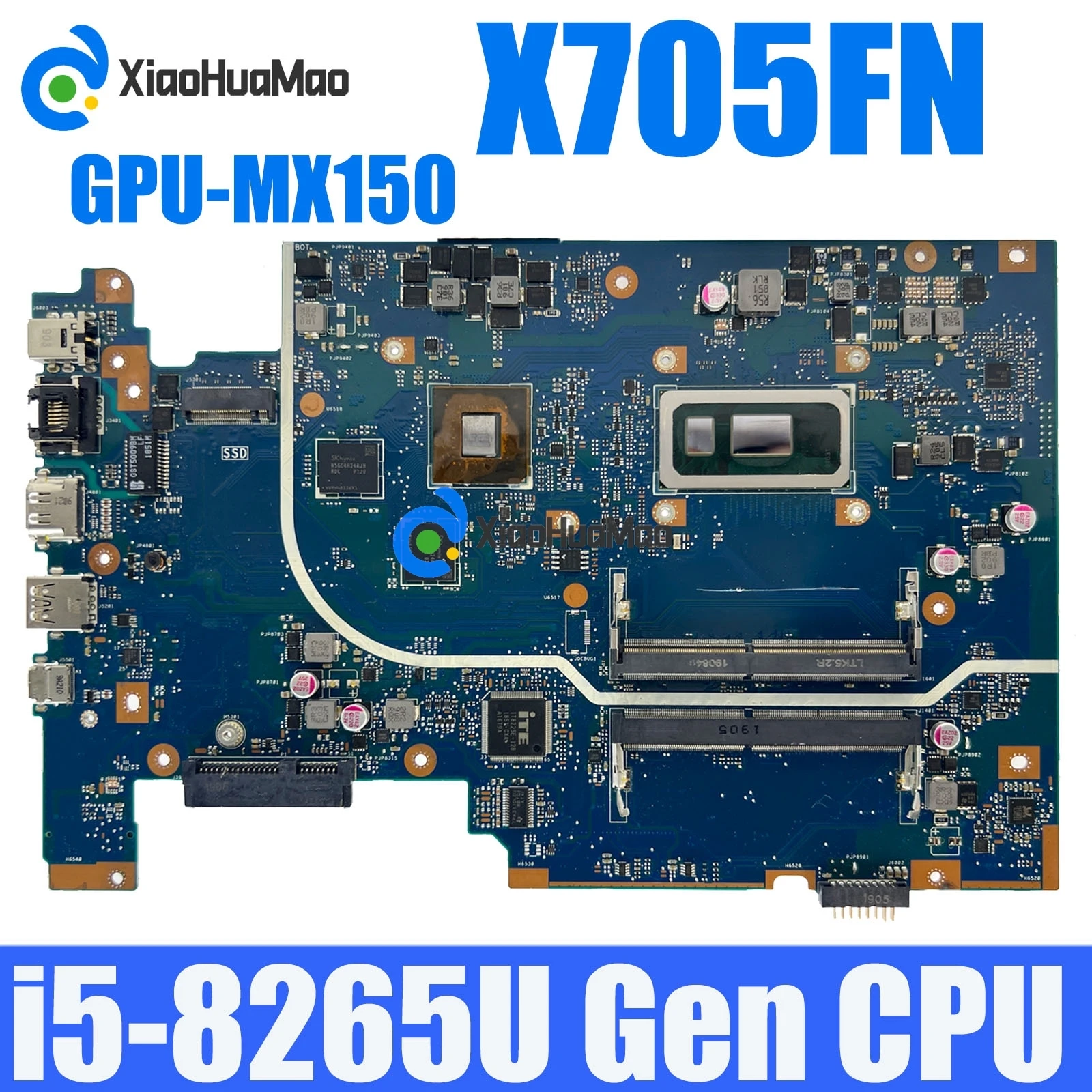 

For ASUS VivoBook X705 N705FN Vivobook M705F X705FM X705FP X705FNR X700FN X705FD X705FL Mainboard X705FN Laptop Motherboard