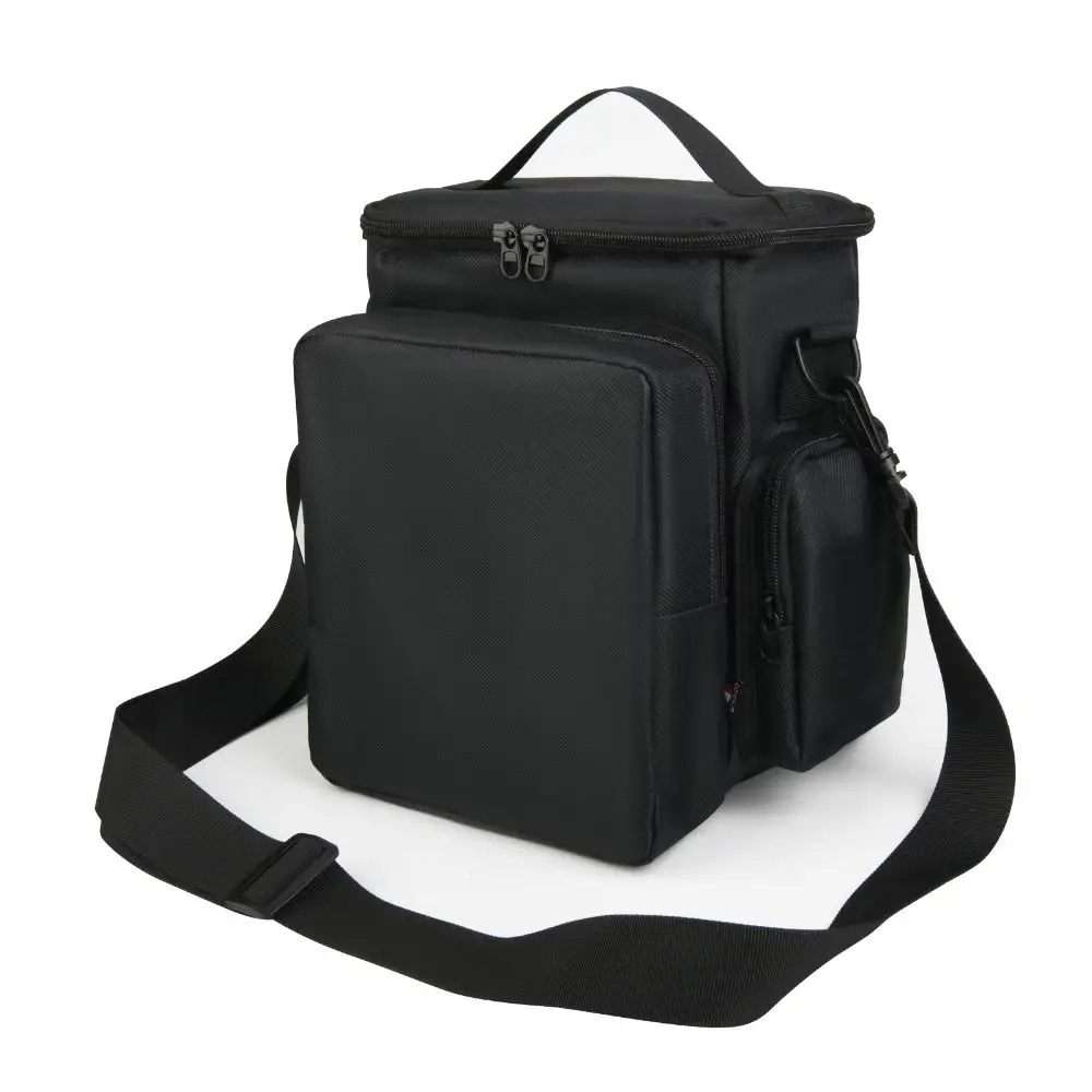 

Large Capacity Wireless Microphone Storage Bag Portable Anti-Drop Shoulder Bag 6 Grids Dustproof for JBL Wireless Microphone