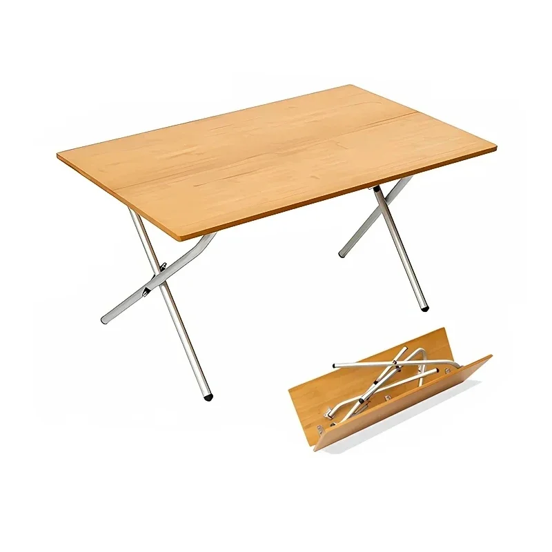 Bamboo Folding Table Outdoor Camping Table Portable Picnic Folding Desk Aluminium Alloy Foldable Table mesa plegable Furniture