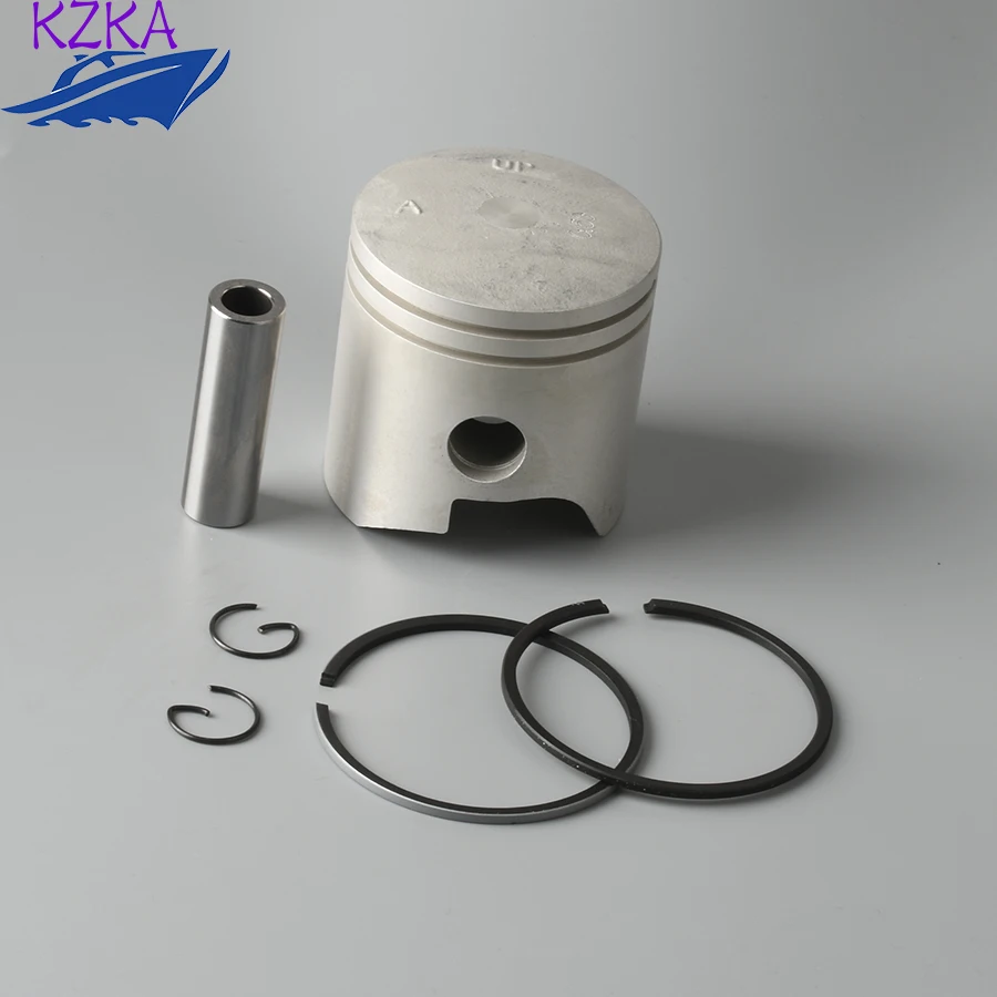 6E7-11636-00 Piston Kit (0.50Mm O/s) for Yamaha Outboard Motor 2-stroke 9.9HP 13.5HP 15HP D56.5MM Parsun Hidea 6E7-11636