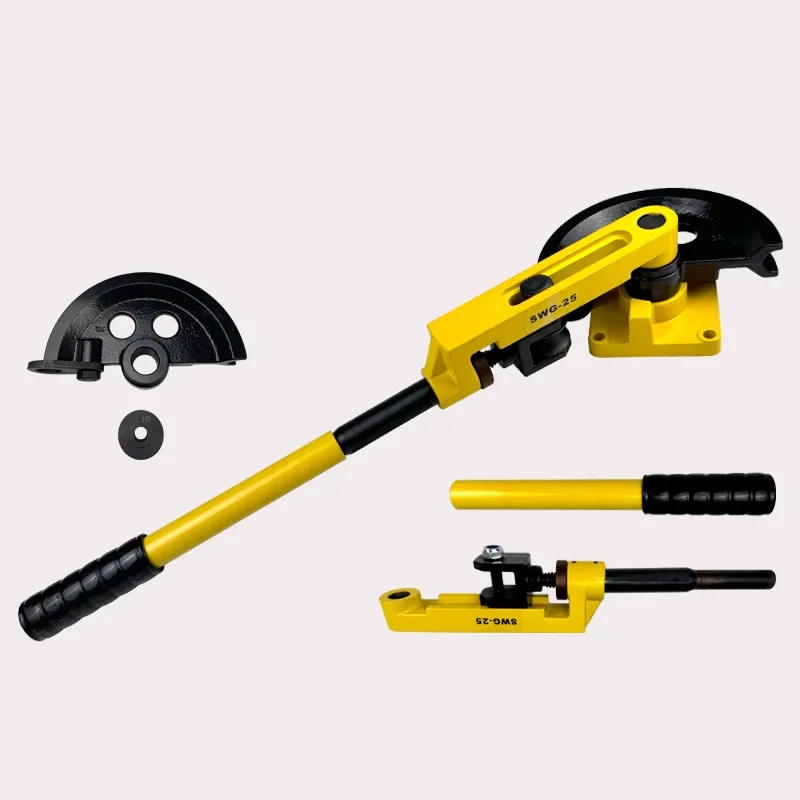 SWG-25 piegatubi manuale tubo di ferro tubo in acciaio inossidabile piegatubi zincato 10-25 meccanico semplice e conveniente