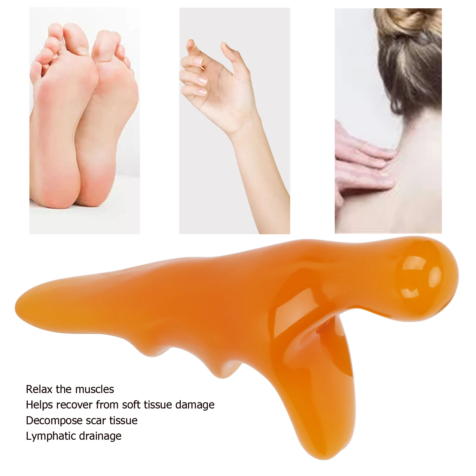 

Массажная палочка для ног, триггерная точка, Т-образная планка, массажный инструмент для расслабления мышц, облегчение боли, точечный массаж ног, палочка для массажа тканей