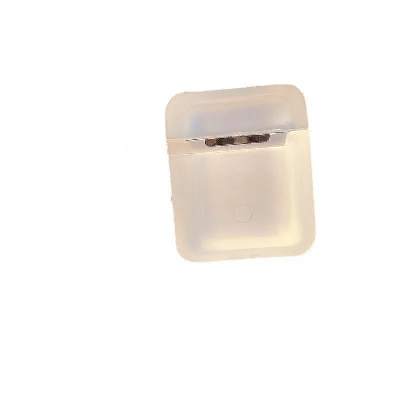 Fone de ouvido vintage para AirPods, capa protetora para Airpods 3, 1, 2, Pro, bonito, quadrado, caixa de carregamento com chaveiro