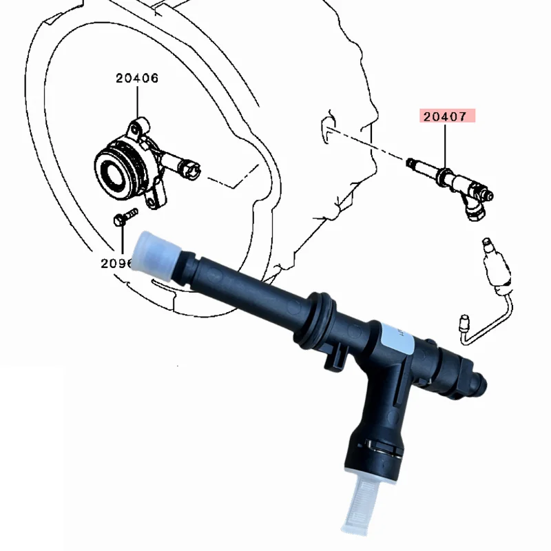 

2324A023 2324A096 For Mitsubishi ASX Outlander 4J11 4B11 4N13 4N15MT