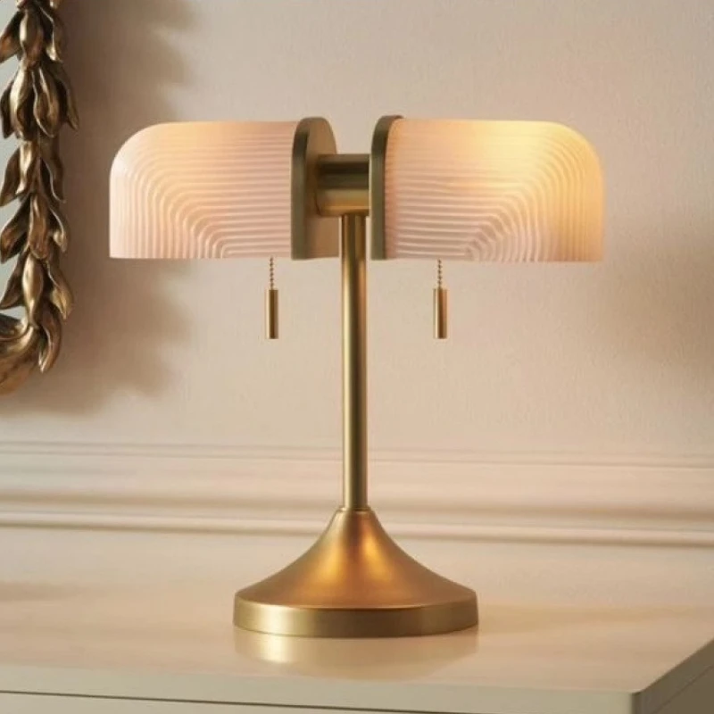 American Personality LED Floor Lamps Vintage Illumination Fixture Living Room Bedroom Nightstand Study Indoor Decor Table Lights