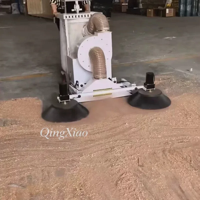 Mobile Industrial Vacuum Cleaner Trolley, Large‑Suction Pulse Self‑Cleaning Dust Collector for Workshop Warehouse Rechargeable