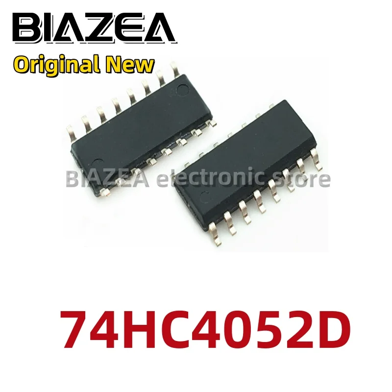 1piece 74HC4052D SOP16 Dual 4-channel analog multiplexer Chipset