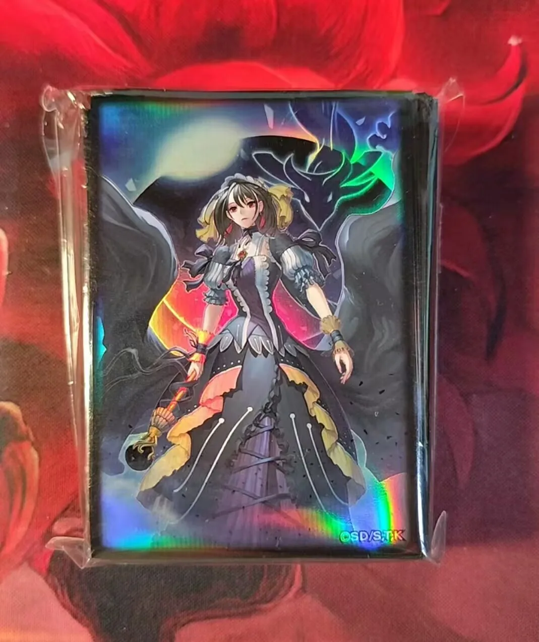 100 Protège-cartes scellés officiels Yugioh KONAMI Secret Unity Underworld Goddess of the Closed World