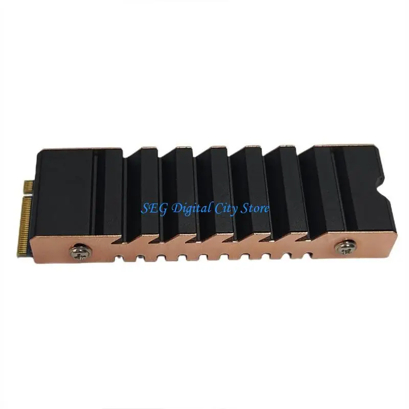 

U75B Aluminum M.2 Heatsink for SSD NVME 2280 Hard Drive Radiator Cooler Cooling Pad for Desktop Computer Laptop