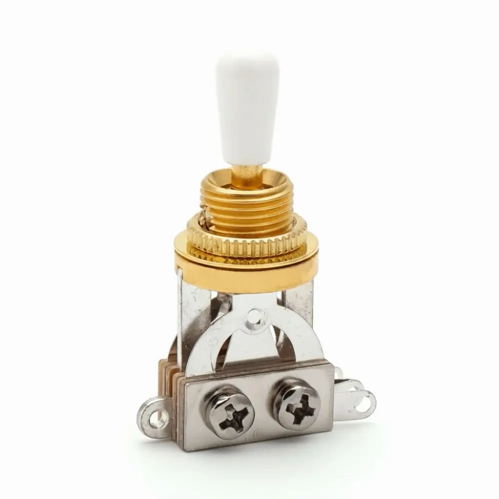 3-Speed Tone Switch Electric Guitar Toggle Switch Stable Contact No Noise 3 Way Toggle Switch Open-Type Easy Installation