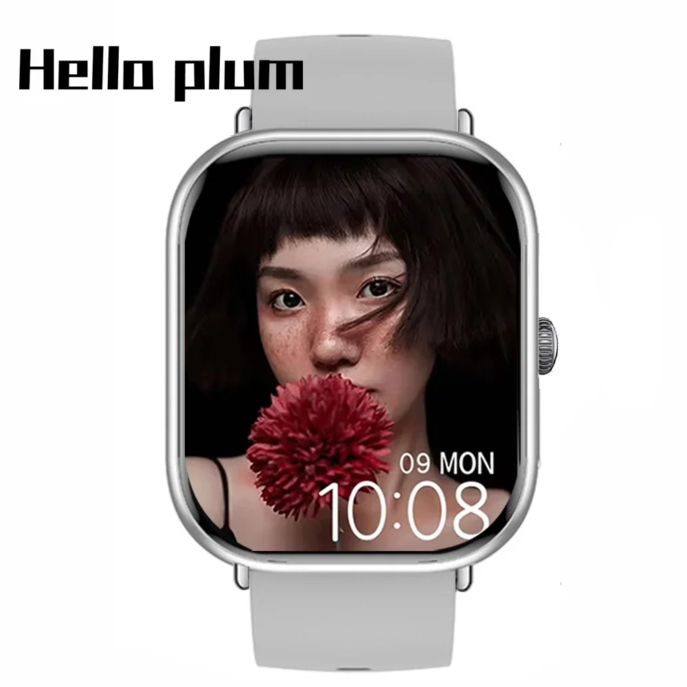Смарт-часы Zordai Hello plum, 10 дюймов, Amoled экран, 4 Гб, музыкальный проигрыватель, локальный альбом OLED H15 Pro, мужские Смарт-часы для Android и IOS
