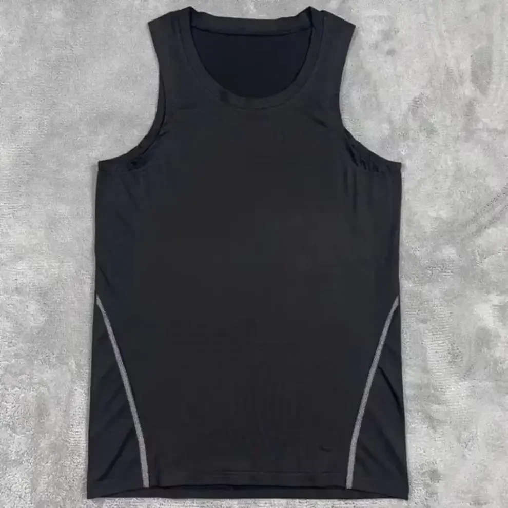 

Fashion 3D Simple Solid Color Printed Men's Tank Top Summer Running Fitness Sports Tees Unisex Casual Crew Neck Sleeveless Shirt