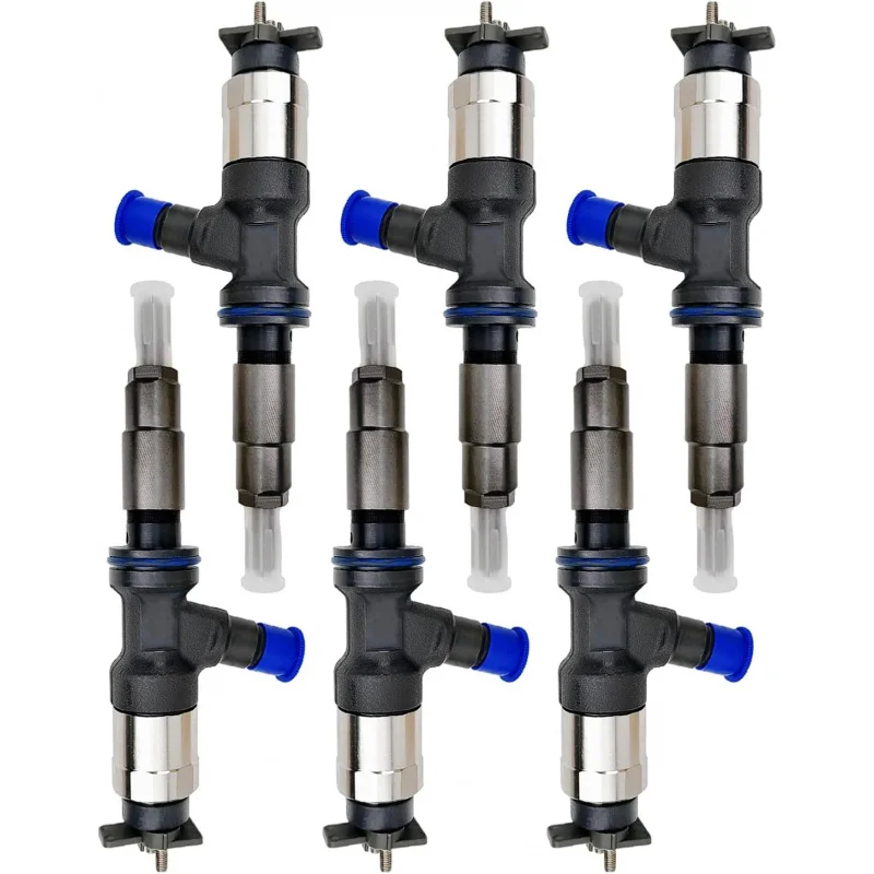 Fuel Injector 4183229 418-3229 295050-1810 Fits for CAT C4.4 Engine 312F 313F 314F 315F 316F 318F Excavator (pack of 6)