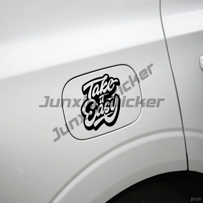 Take It Easy  Stickers,graffiti Style,cool&fashion with High Quality Sticker for Cars Trucks Motorcycles &laptops!