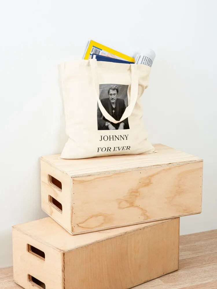 Johnny Hallyday Tote Bag great bag Fabric bag canvas bags personalized tote