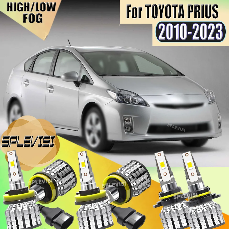 

Стабильные и надежные автомобильные светодиодные фары, противотуманные фары, дальний ближний свет, противотуманные фары, комплект для ночного вождения для TOYOTA PRIUS 2010-2023