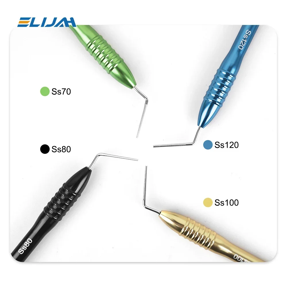 Dental Endodontic Hand Plugger Dental Gutta Percha Filler Oral Root Canal Filler Endo Hand Plugger Vertical Pressure Instrument