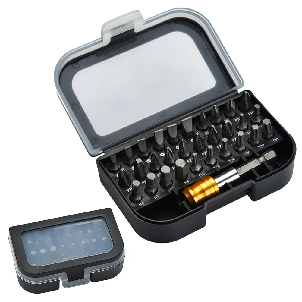 

31 шт., набор отверток из легированной стали, шлицевой шестигранный набор инструментов для ремонта безопасности для электроники, автоинструменты «сделай сам»