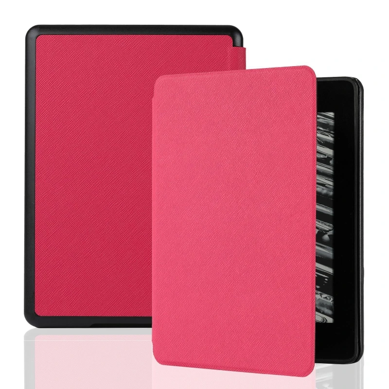 เคสอัจฉริยะฝาปิดหนัง PU พร้อมฟังก์ชั่นเปิด/ปิดอัตโนมัติสำหรับ Kindle Paperwhite รุ่น11th 2021 / 5 Signature Edition