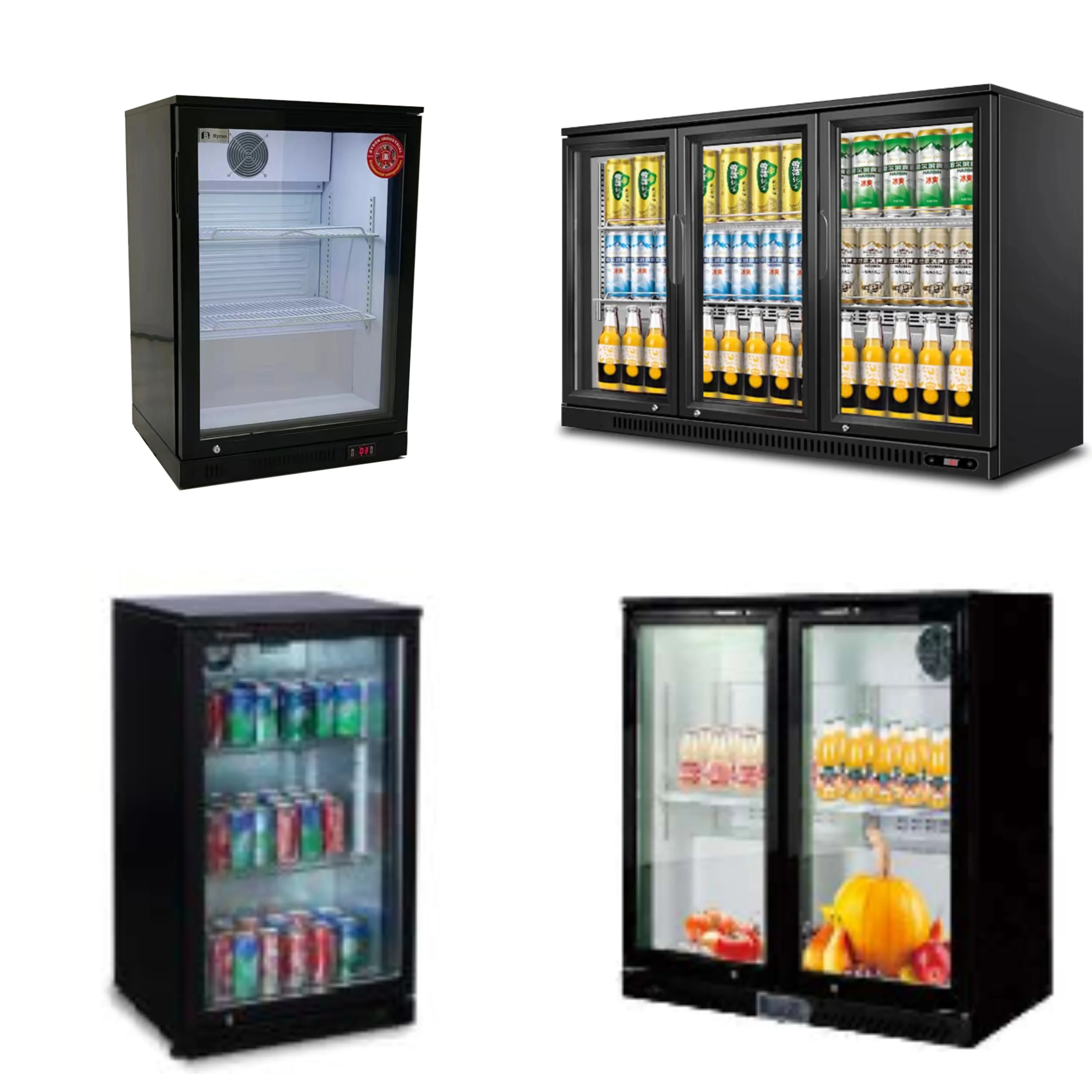 

Refrigerator Hotel Mini Bar Fridge Glass Door Home Bar Glass Door Fridge Portable Mini Cooler Mini Fridge Glass Door