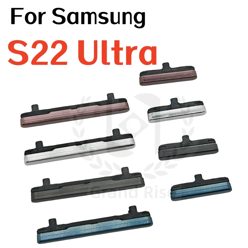 

1 PCS Side Volume Buttons For Samsung Galaxy S22 Ultra Volume Up Down Buttons Keys Side Button