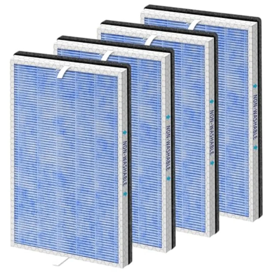 

MSA3/MSA3S HEPA Replacement Filter for Membrane Solutions MSA3 and MSA3S Air Purifier, Upgraded 4-in-1 H13 True HEPA and Activa