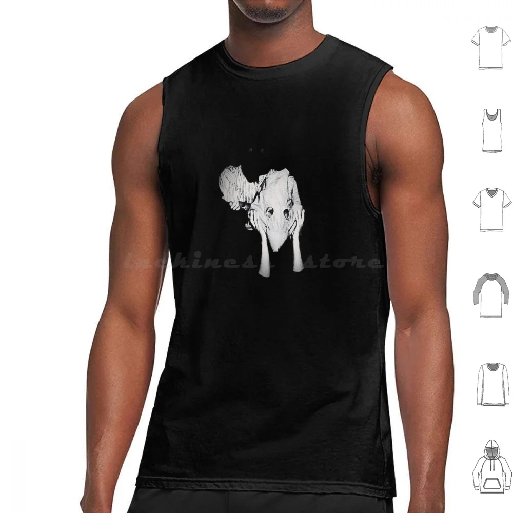 Kveikur Tank Tops Vest Sleeveless Sigur Rós Sigur Ros Átta Atta Black Raven Magic Hoppipolla Kveikur Agaetis Byrjun Ág