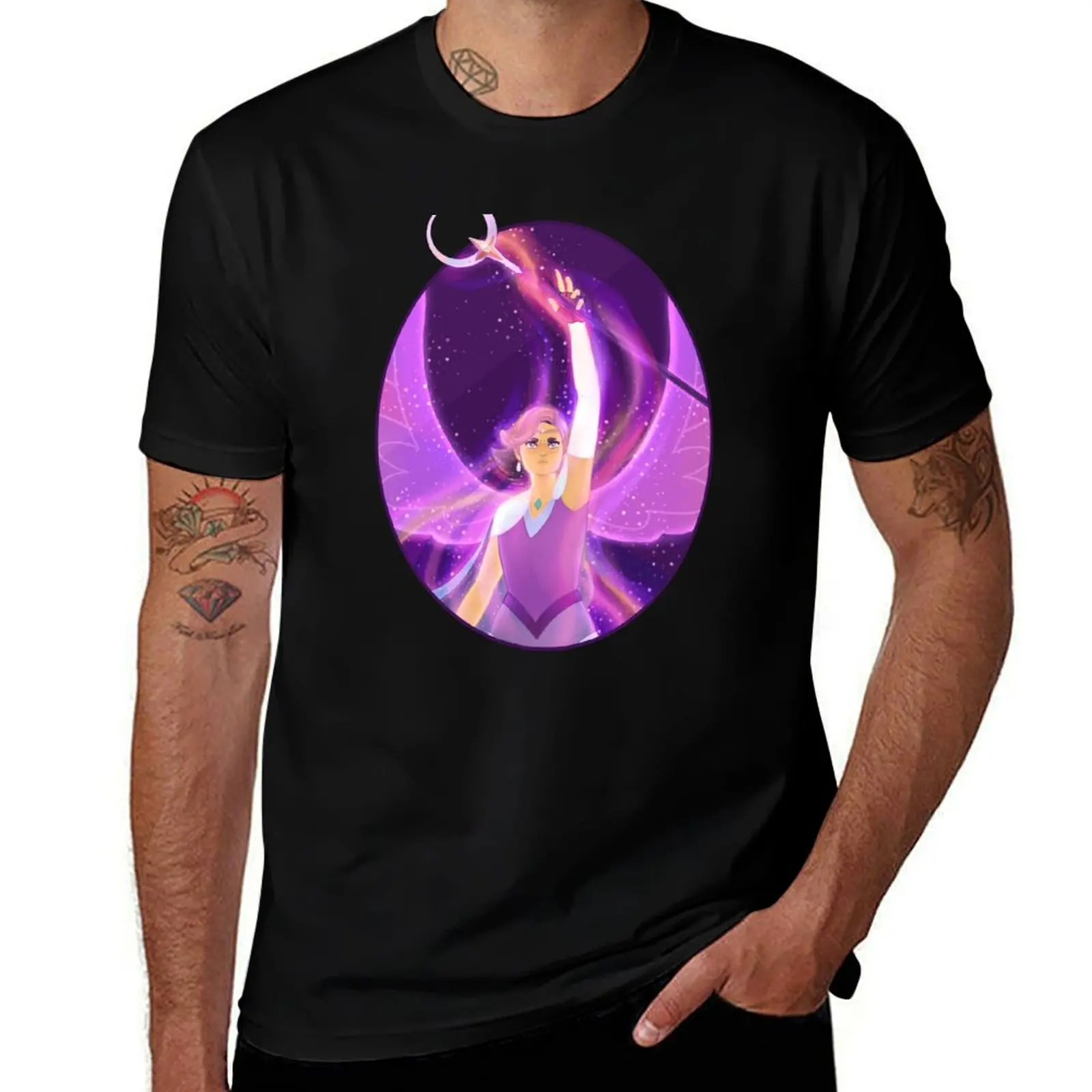 

She-Ra: Queen Glimmer of Bright Moon T-Shirt t shirt personalised man t shirt cotton t shirts with prints T-shirt