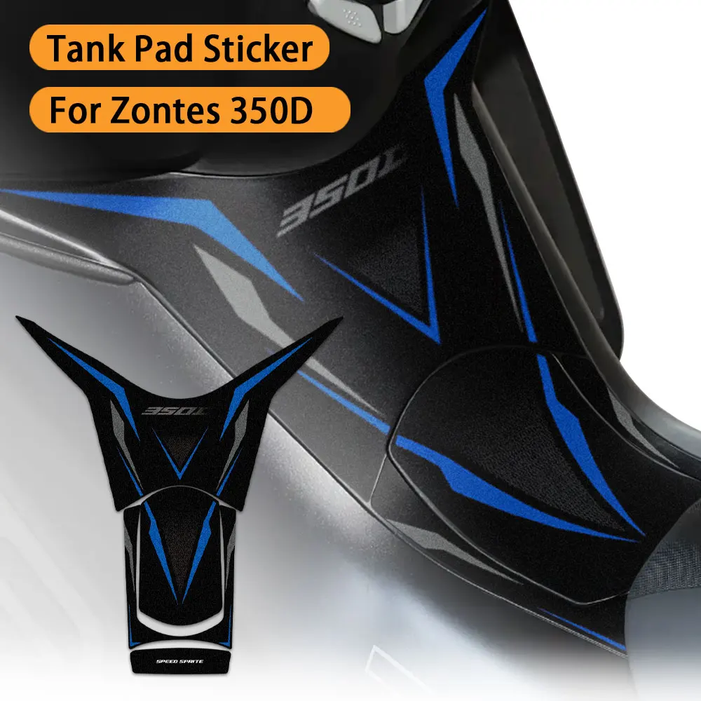 

Наклейка на бак мотоцикла, защитная крышка топливного газа, аксессуары, наклейка на скутер для Zontes 350 D 350D